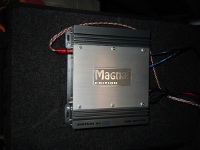 Установка Усилитель мощности Magnat Edition 22 HQ в Volkswagen Golf 4